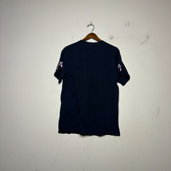 Hello Kitty Graphic T Shirt Women L Black Tokyo Japanese Kawaii Race Car Pink - Picture 2 of 11